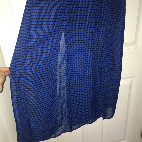 Strapless Maxi Dress with Slits - Picture 7 of 8